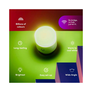 LIFX Colour 11.5W A60 B22 1200lm Smart Bulb